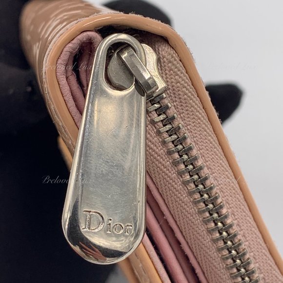 Authentic Christian Dior Pink Wallet Card Case - Picture 6 of 17